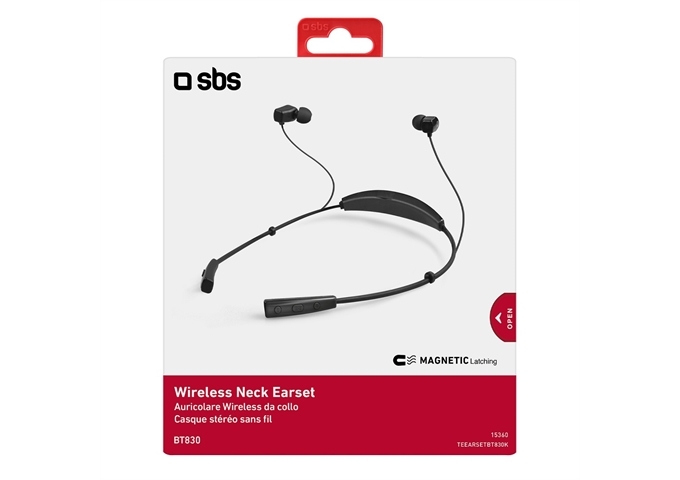 SBS Wireless In-Ear-Kopfhörer, um den Hals zu tragen