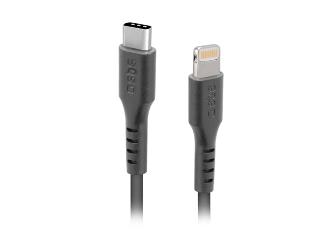 SBS Daten- und Ladekabel USB-C - Lightning