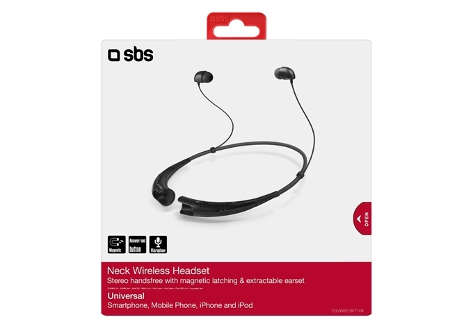 SBS Wireless-Headset mit Nackenbügel