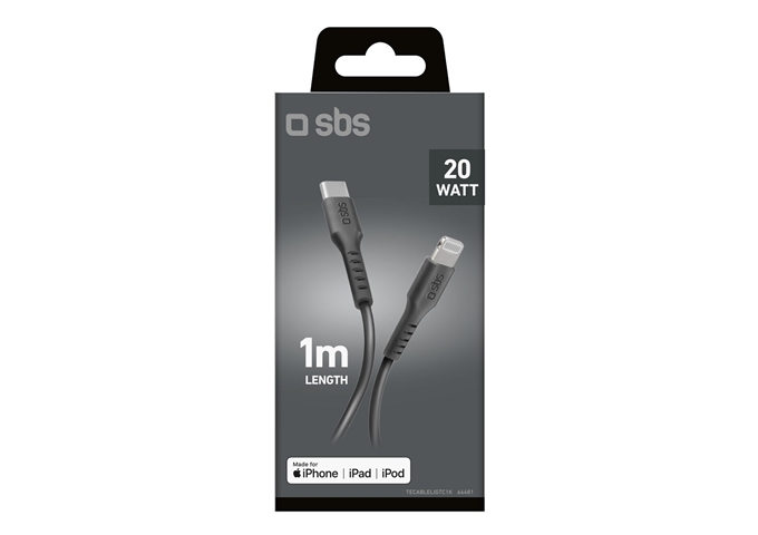 SBS Daten- und Ladekabel USB-C - Lightning