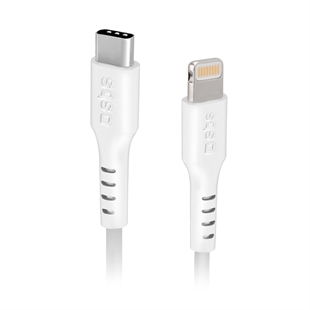 SBS Daten- und Ladekabel USB-C - Lightning