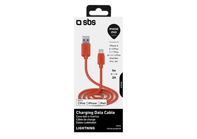 SBS Datenkabel USB 2.0 - Apple Lightning