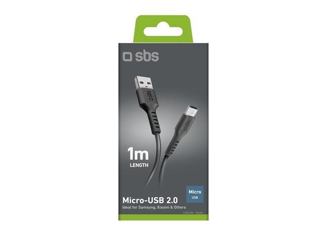 SBS Datenkabel USB 2.0 - Micro-USB