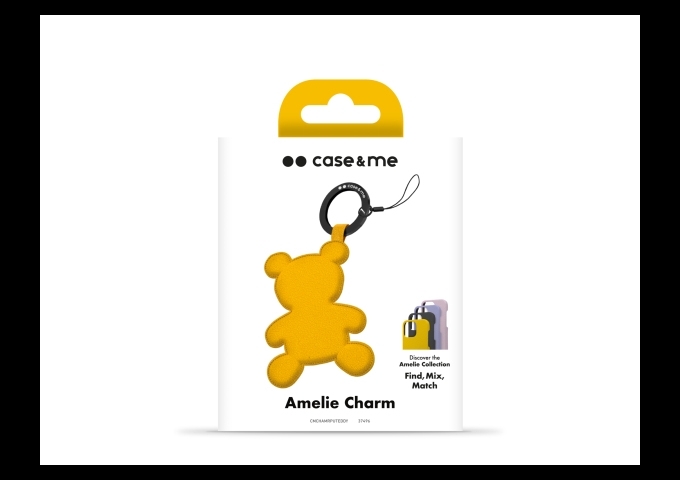 CASEME Charm Amelie aus Material in Lederoptik
