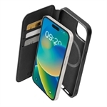 SBS Duo Mag Wallet schwarz iPhone 15 Pro Max