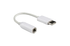 Apple USB-C to Headphone Jack (weiss)
