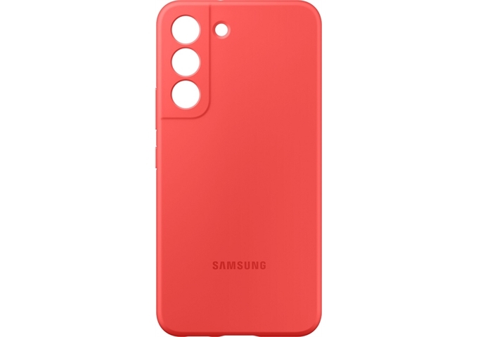 Samsung S22 Silicone Cover coral