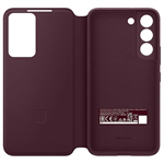 Samsung Galaxy S22+ Smart Clear View Cover burgundy