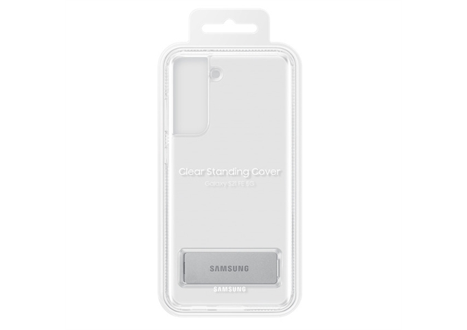 Samsung Galaxy S21 FE Clear Standing Cover