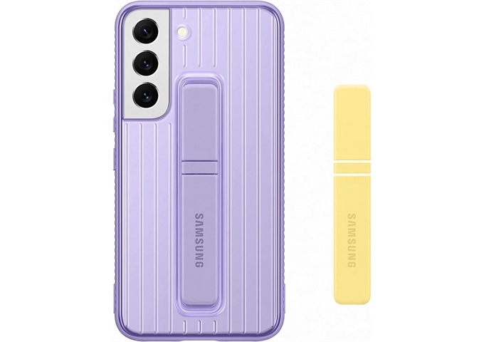 Samsung S22+ Protective Standing Cover lavender