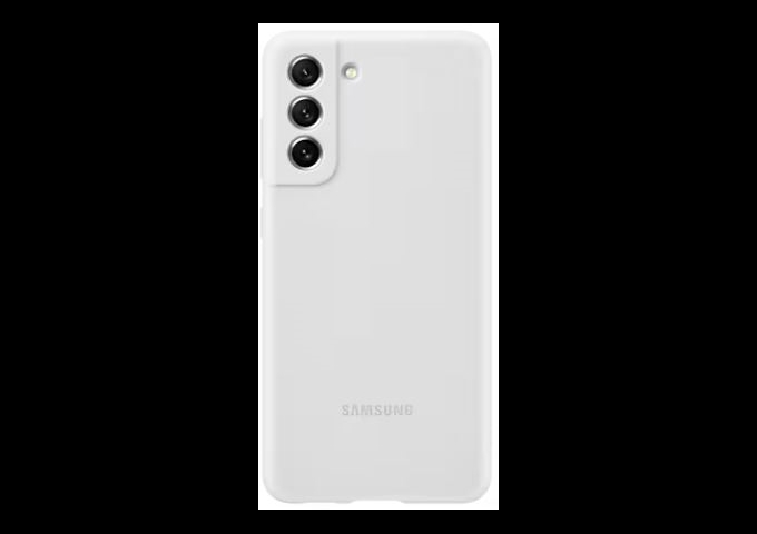 Samsung Galaxy S21 FE Silicone Cover white