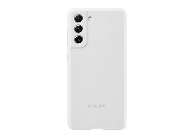 Samsung Galaxy S21 FE Silicone Cover white