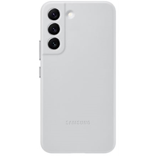 Samsung Galaxy S22+ Leather Cover light gray