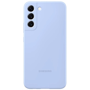 Samsung Galaxy S22+ silicone Cover blue