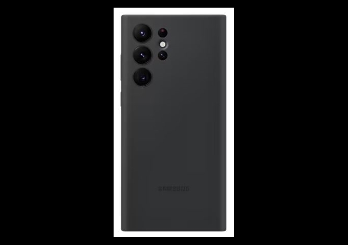 Samsung S22 Ultra Silicone Cover black
