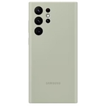 Samsung S22 Ultra Silicone Cover olive green