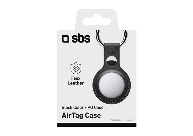 SBS TPU AirTag case with keyring