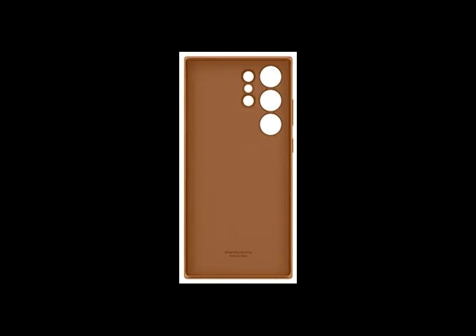 Samsung S23 Ultra Leather Case Camel