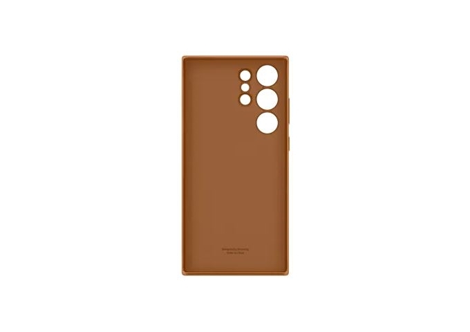 Samsung S23 Ultra Leather Case Camel