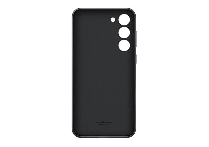 Samsung S23+ Leather Case Black