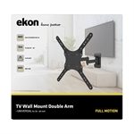 Ekon Double adjustable wall-mounted TV support up to 60