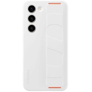 Samsung S23 Silicone Grip Case white