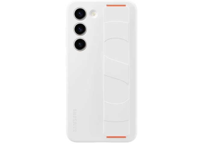 Samsung S23 Silicone Grip Case white