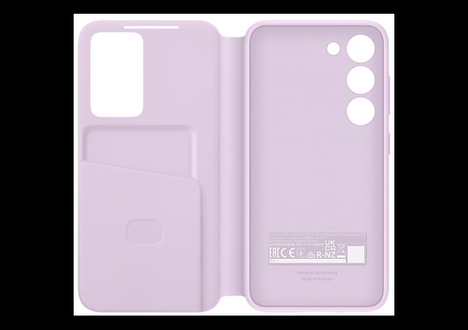 Samsung S23 Smart View Wallet Case Pink