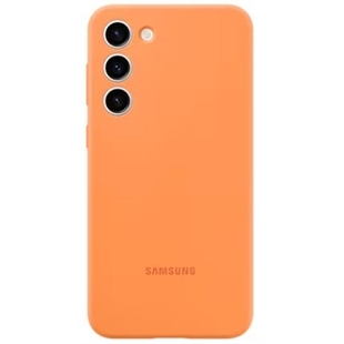 Samsung S23+ Silicone Case orange