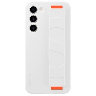 Samsung S23+ Silicone Grip Case White