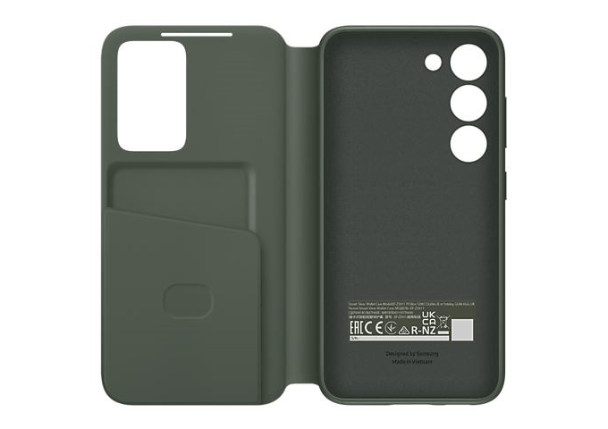 Samsung S23+ Smart View Wallet Case green