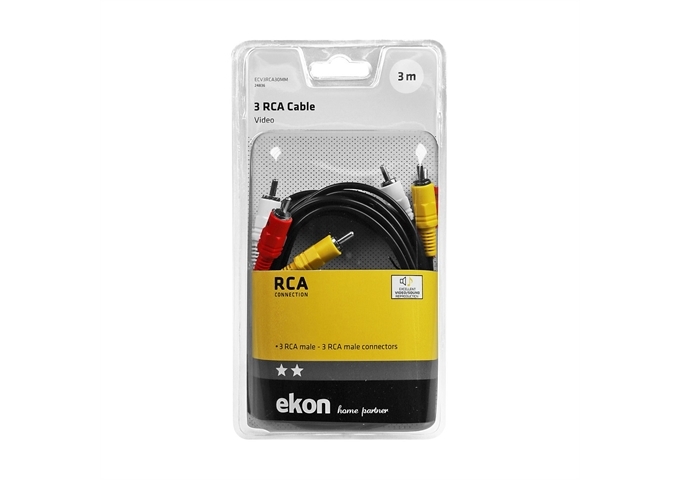 Ekon 3 RCA-Kabel