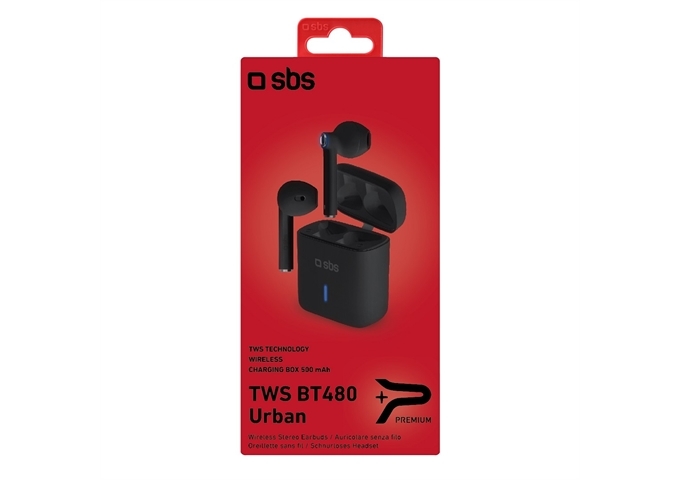 SBS Drahtloses Headset TWS BT480 Urban für UNIVERSAL