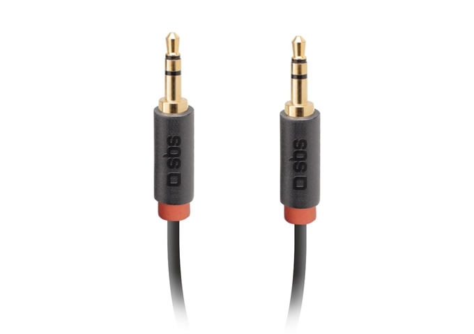 SBS 3,5 mm Audio/Stereo-Klinkenstecker für Handys und