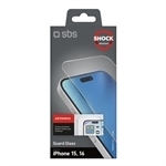 SBS Apple iPhone 16|Apple iPhone 15 Displayschutz