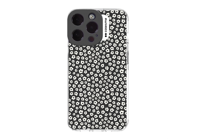 CASEME Schutzhülle für Apple iPhone 14 Pro flower nero