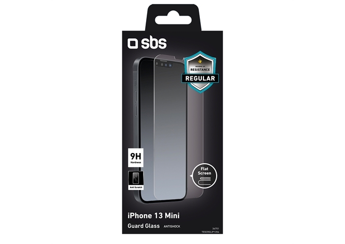 SBS Glas-Displayschutz für iPhone 13 Mini