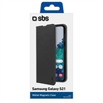 SBS Bookcase Wallet Lite-Hülle für Samsung Galaxy S21