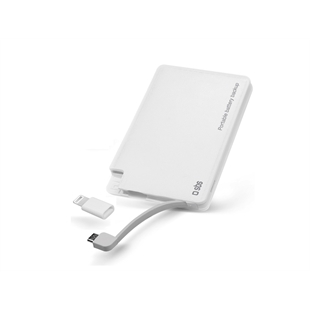 SBS Externer Akku 3000 mAh mit Lightning-Adapter