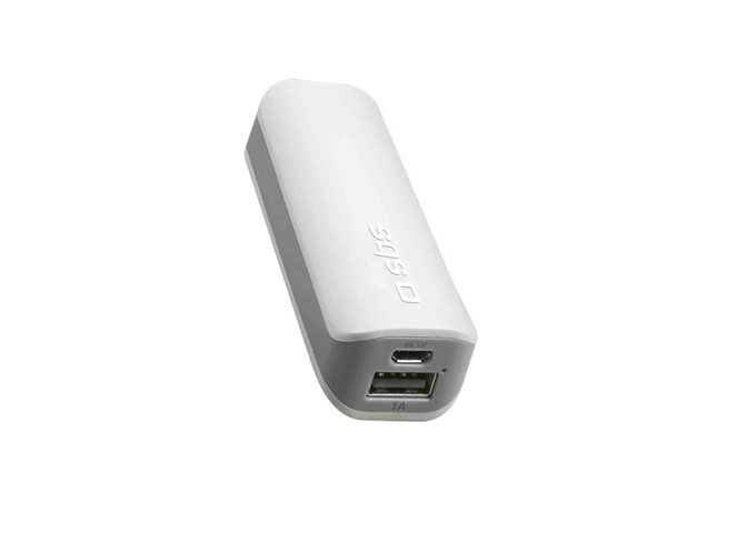 SBS Externer tragbarer Akku 2.200 mAh für Smartphones