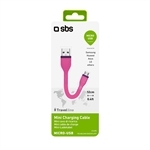 SBS Farbiges Mini-Ladekabel, Micro-USB