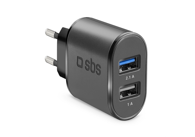 SBS Fast Charge Ladegerät mit zwei USB-Eingängen