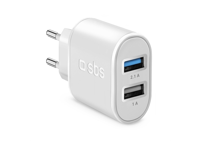 SBS Fast Charge Ladegerät mit zwei USB-Eingängen