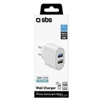 SBS Fast Charge Ladegerät mit zwei USB-Eingängen