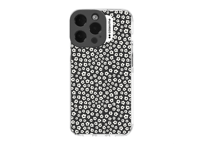 CASEME Schutzhülle für Apple iPhone 13 Pro flower nero