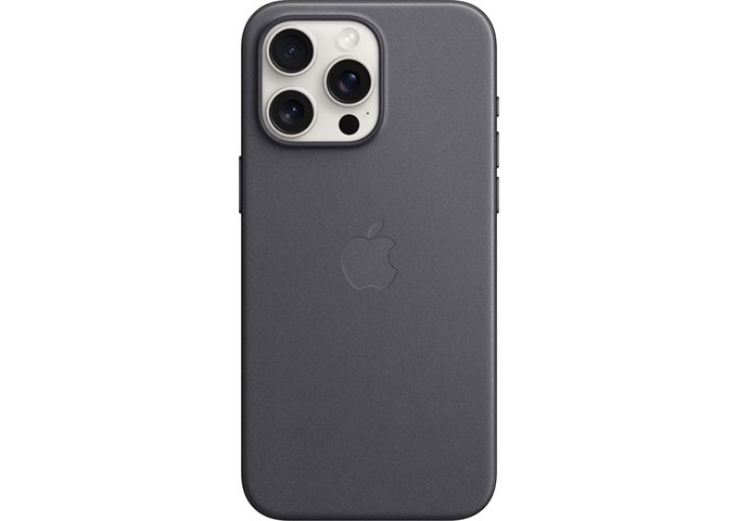 Apple iPhone 15 Pro FineWoven Case Black