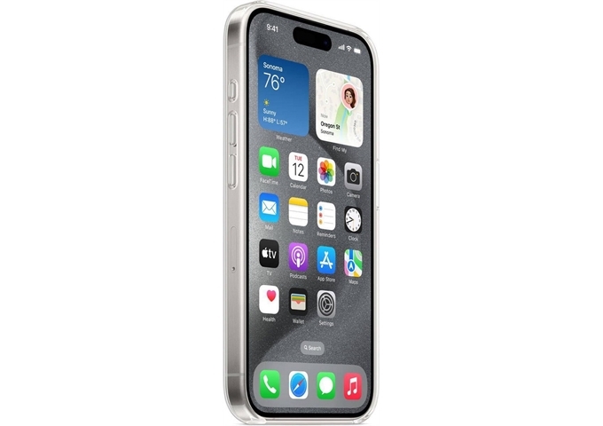 Apple Apple Clear Case,iPhone 15 Pro,Transparent