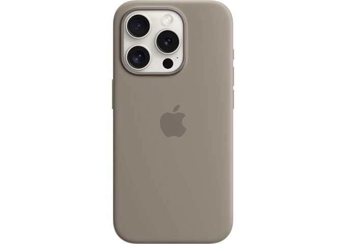 Apple Apple iPhone 15 Pro Silicon Case Clay