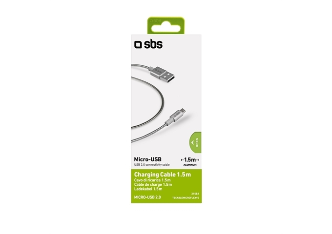 SBS Flexibles Ladekabel aus Aluminium