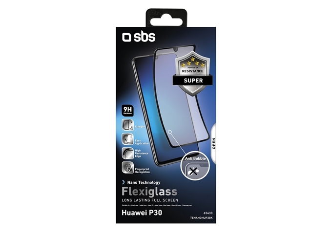 SBS Full Screen Protector Flexible Glass für Huawei P3